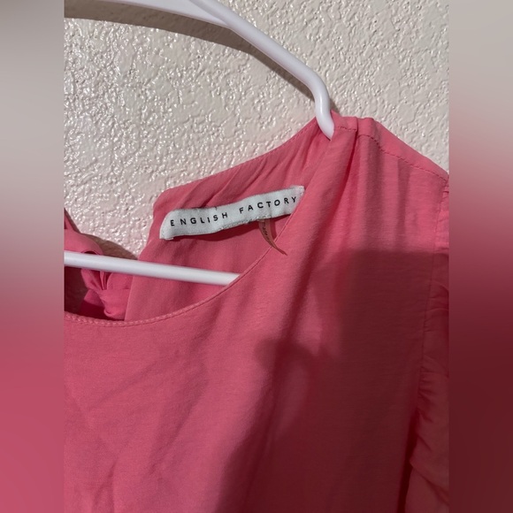 English factory Elegant Pink Maxi Dress - Picture 5 of 6